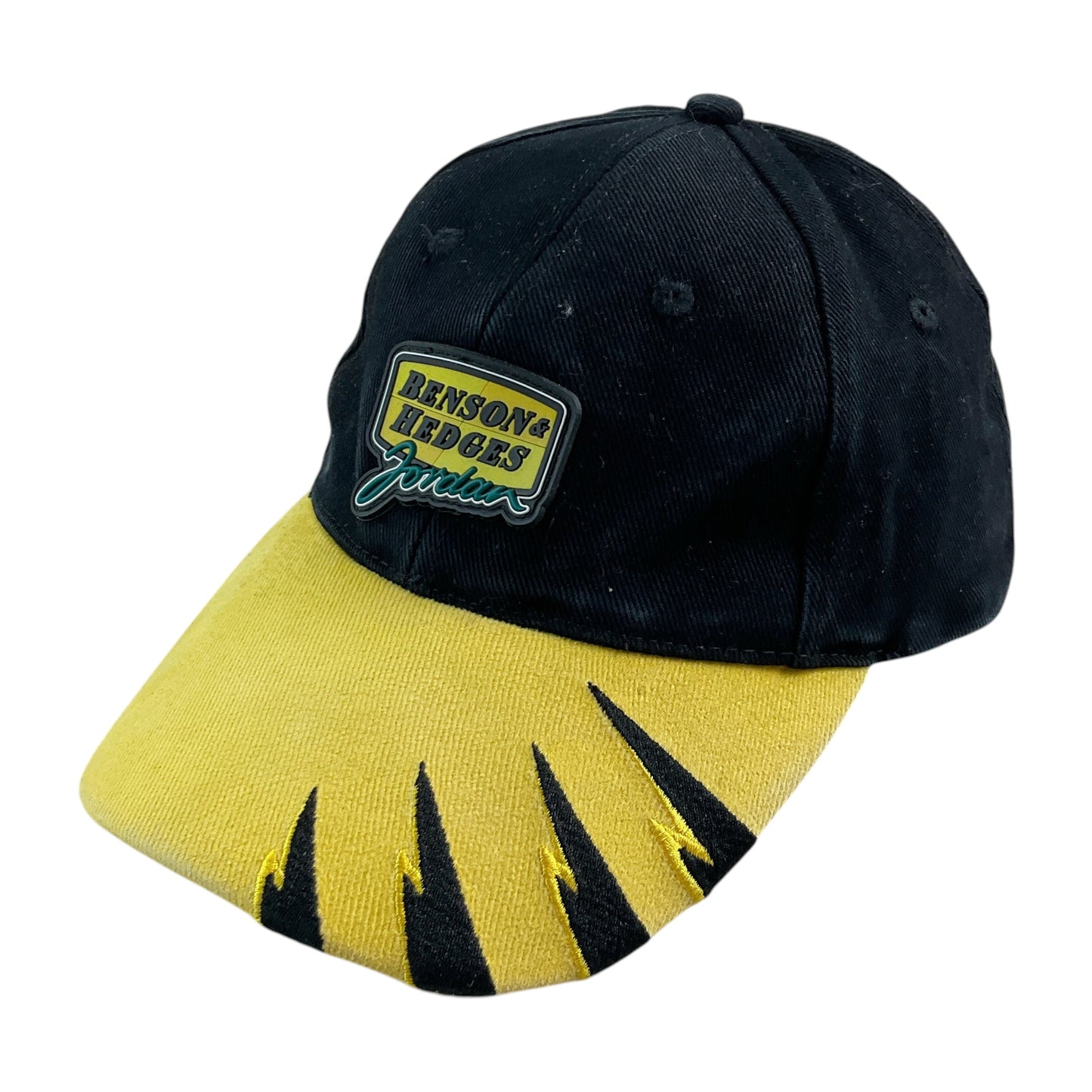 Benson Hedges Jordan Cap Schwarz-Gelb - Vorderansicht 2