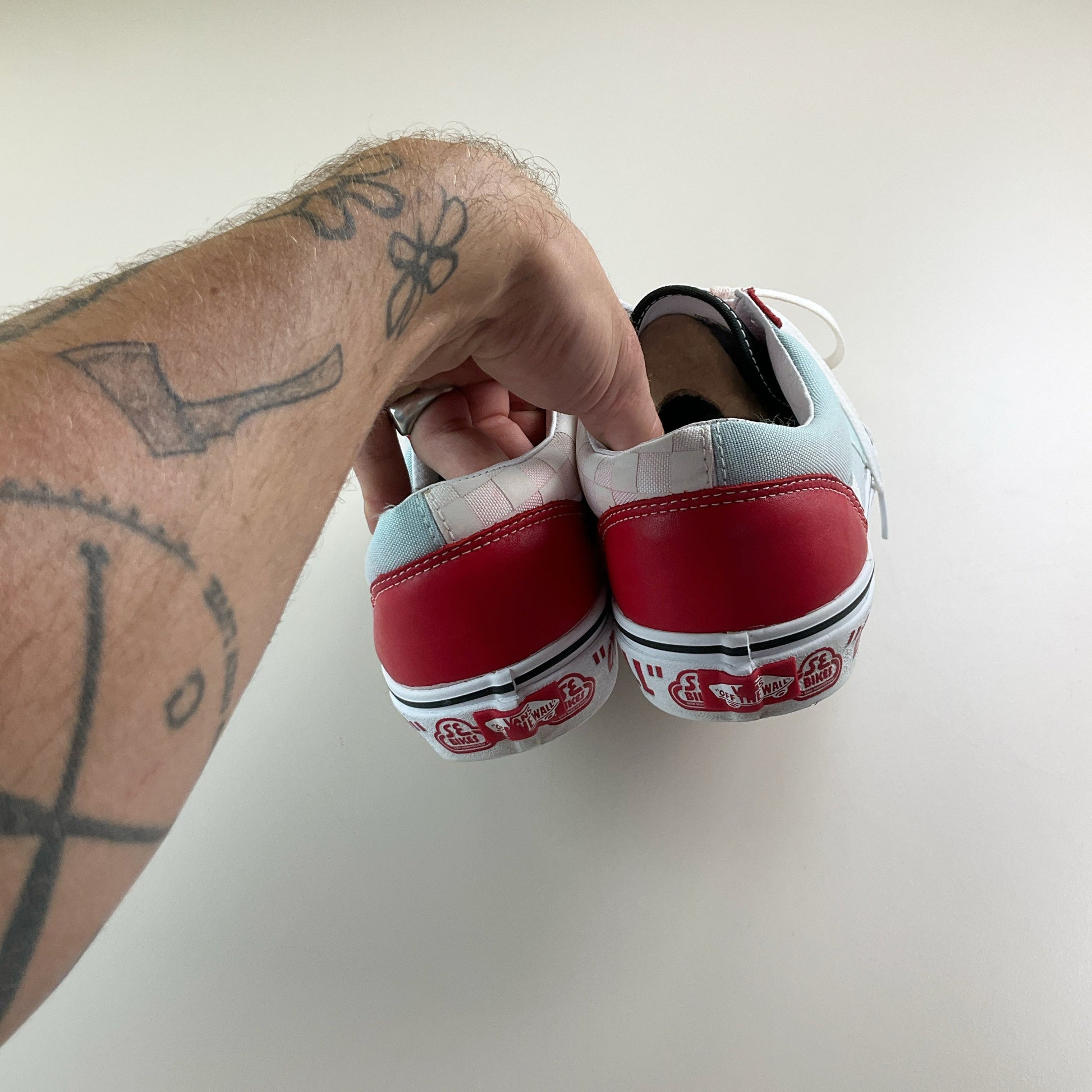 Vans SE Bikes Special Edition Sneaker Rot-Blau - EU 44 Detailansicht