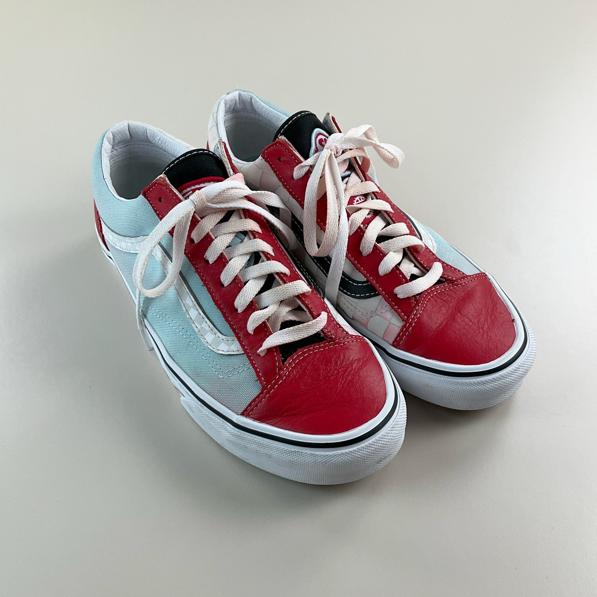 Vans SE Bikes Special Edition Sneaker Rot-Blau - EU 44 Draufsicht
