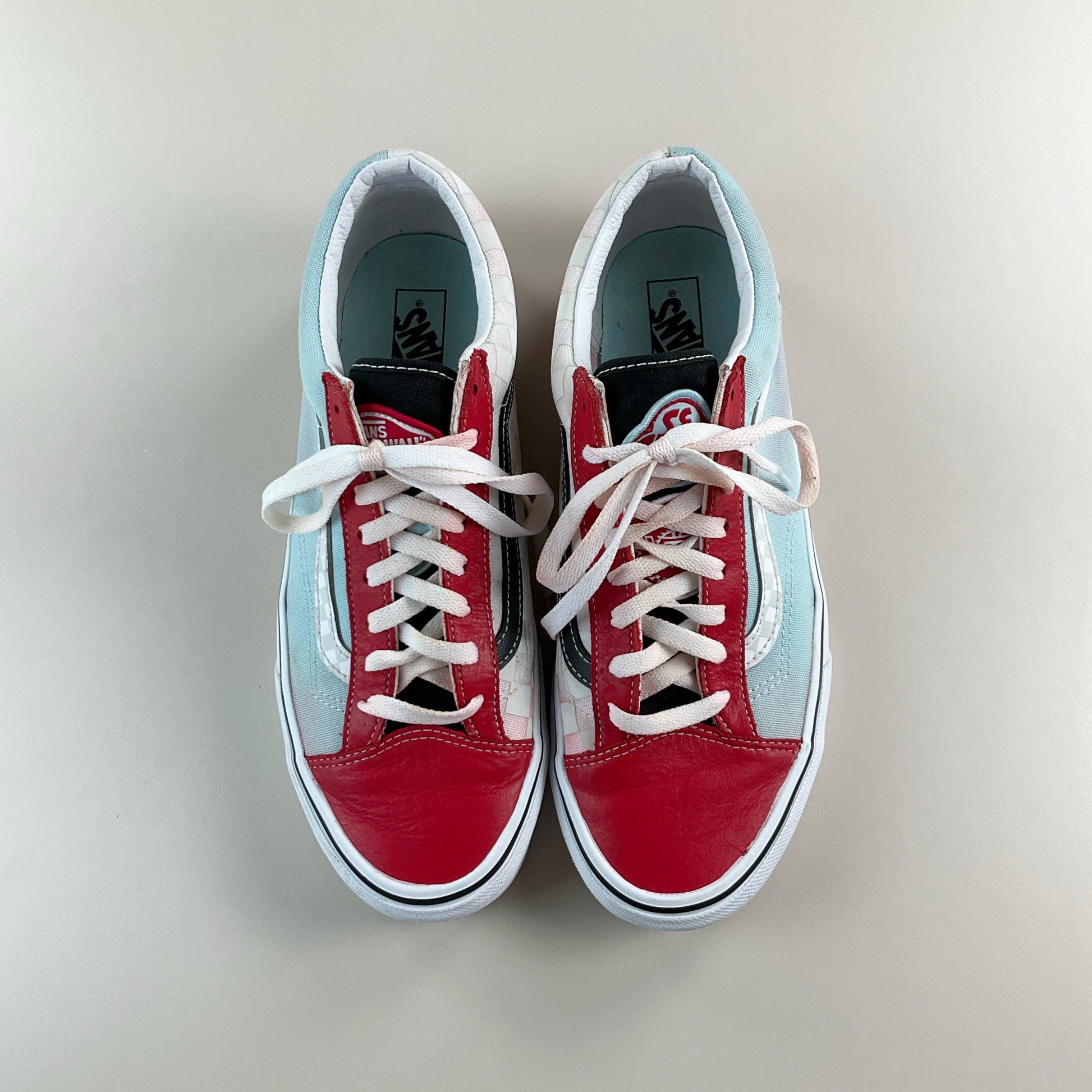 Vans SE Bikes Special Edition Sneaker Rot-Blau - EU 44 Sohlenprofil
