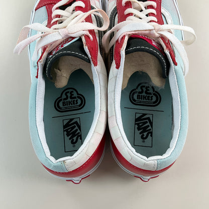 Vans SE Bikes Special Edition Sneaker Rot-Blau - EU 44 Innenlabel Marke