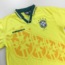 Load image into Gallery viewer, Umbro x Brasil 90s Jersey - Large-UMBRO-olesstore-vintage-secondhand-shop-austria-österreich