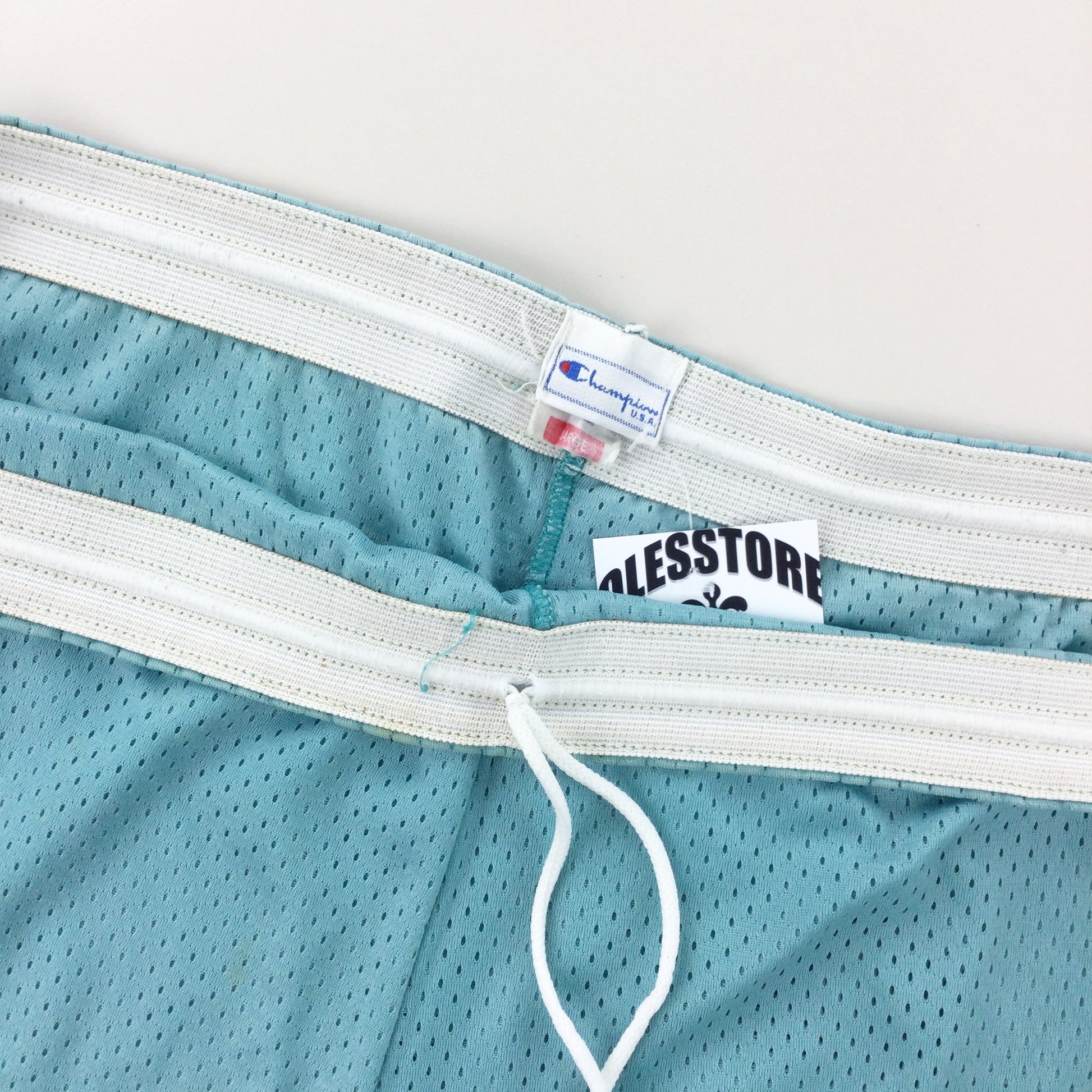 Champion Charlotte Hornets 90s Shorts - Large-Champion-olesstore-vintage-secondhand-shop-austria-österreich