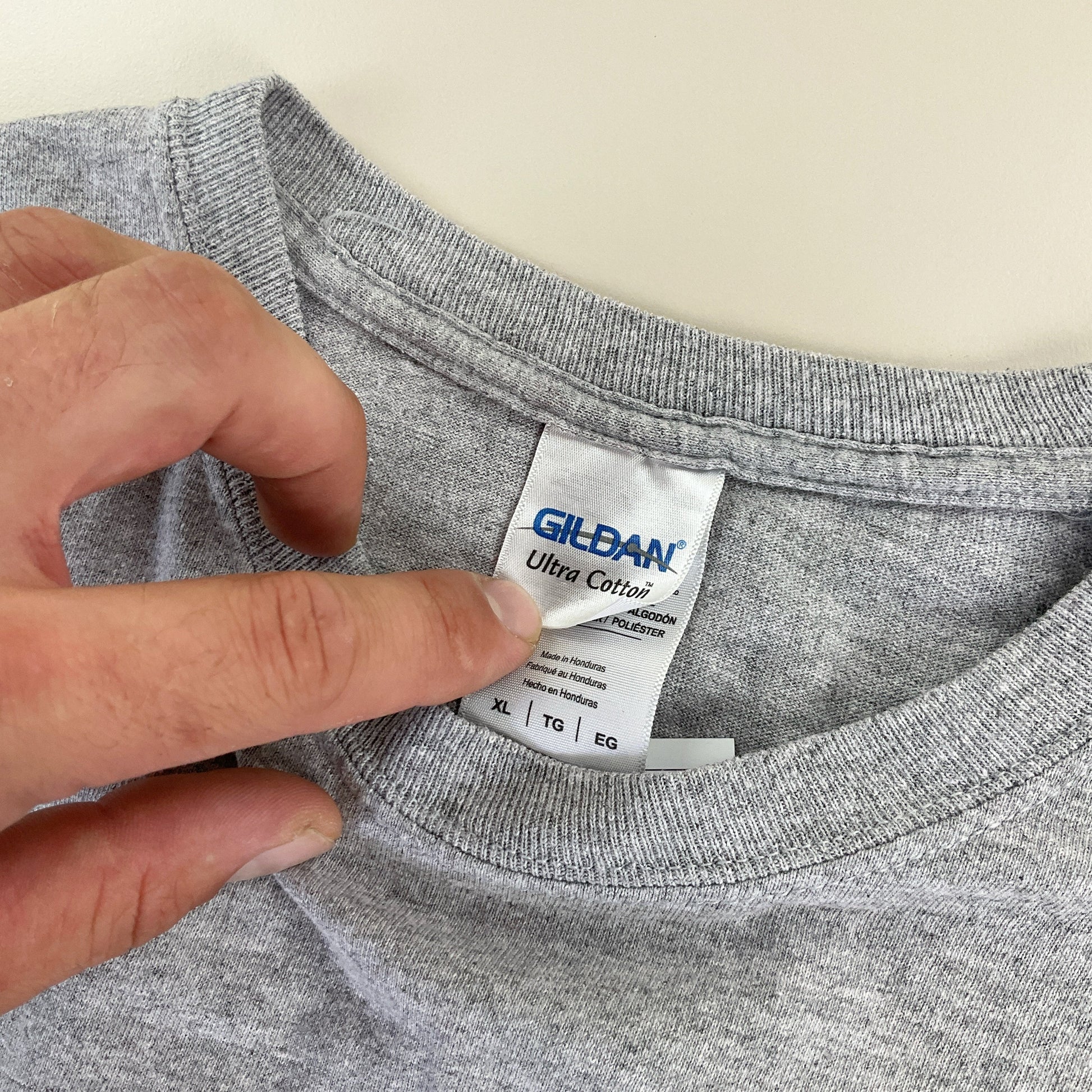Gildan, Gildan Northwestern Langarmshirt, Grau, Herren/XL