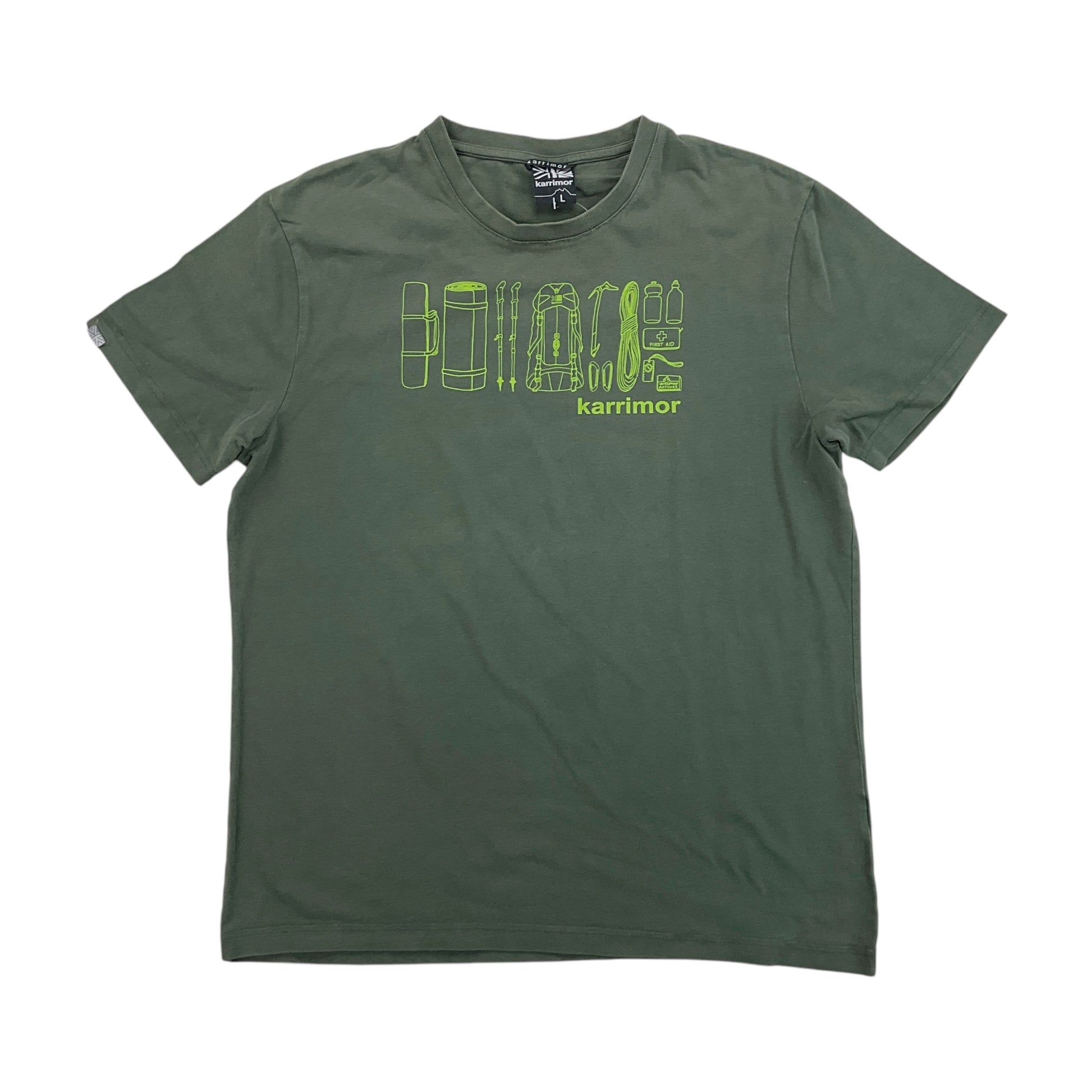 Karrimor Hiking T-Shirt - Large-KARRIMOR-olesstore-vintage-secondhand-shop-austria-österreich