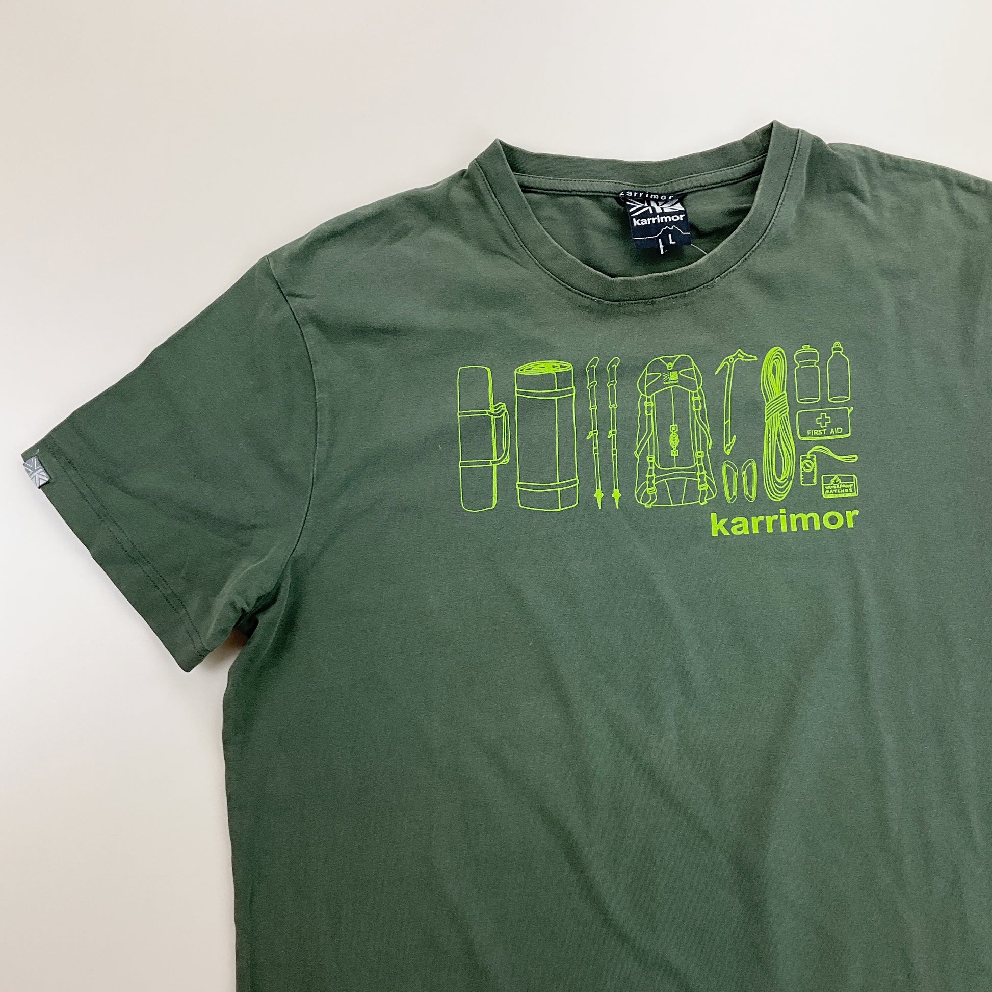 Karrimor Hiking T-Shirt - Large-KARRIMOR-olesstore-vintage-secondhand-shop-austria-österreich