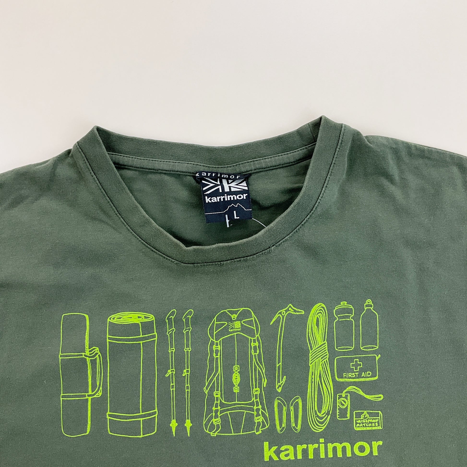 Karrimor Hiking T-Shirt - Large-KARRIMOR-olesstore-vintage-secondhand-shop-austria-österreich