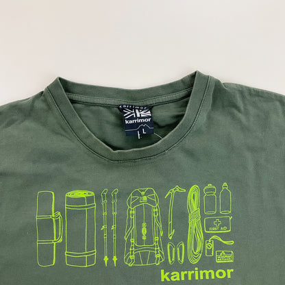 Karrimor Hiking T-Shirt - Large-KARRIMOR-olesstore-vintage-secondhand-shop-austria-österreich