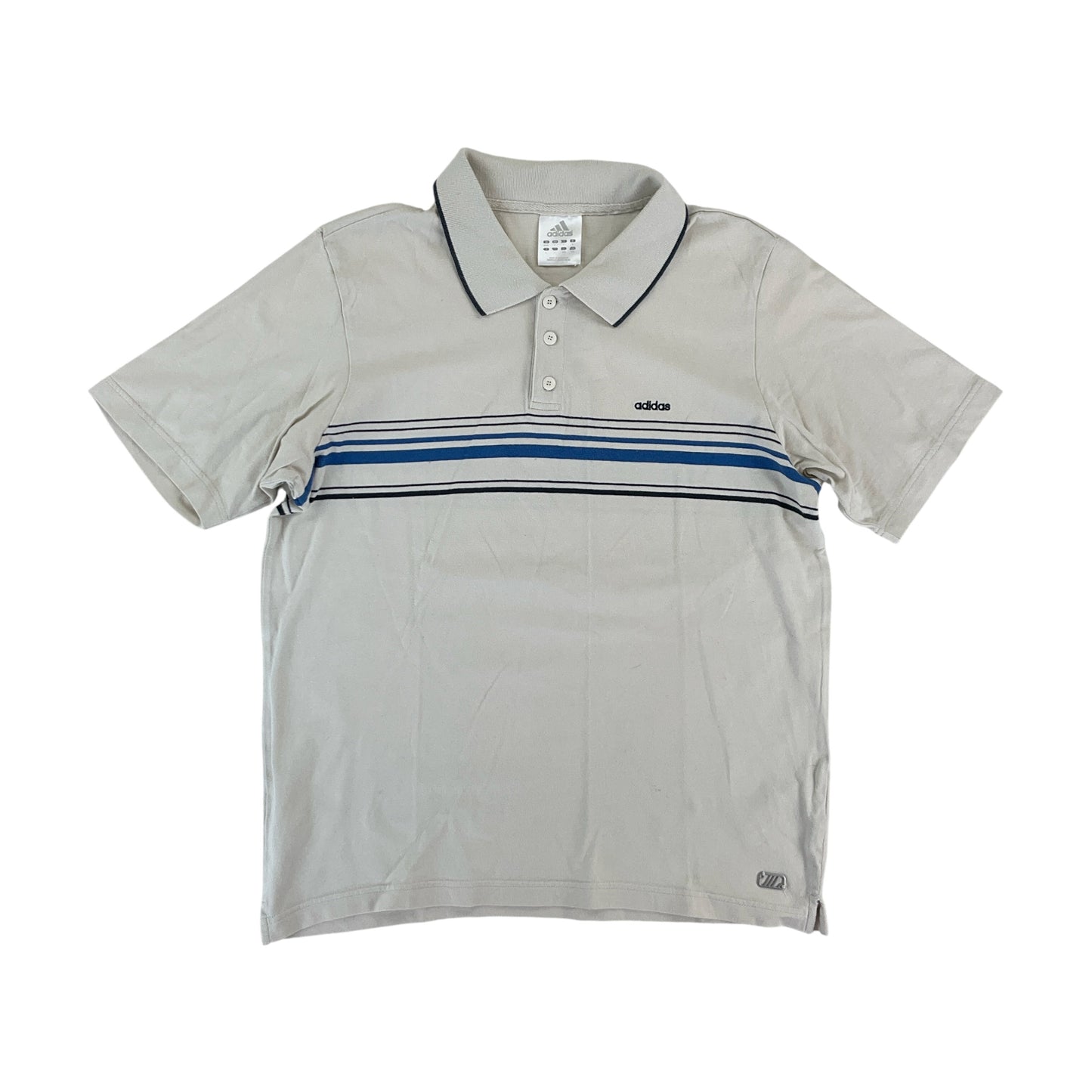 Adidas, Adidas Polo Shirt, Beige, Herren/L