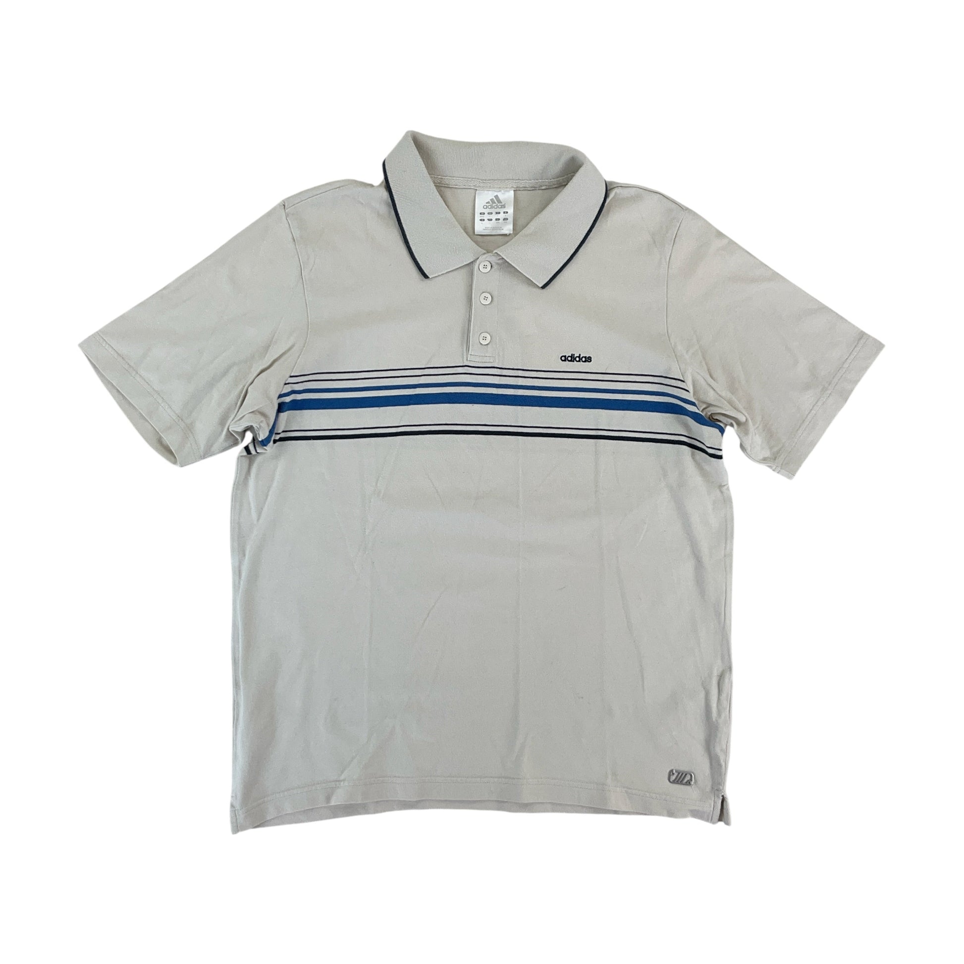 Adidas, Adidas Polo Shirt, Beige, Herren/L