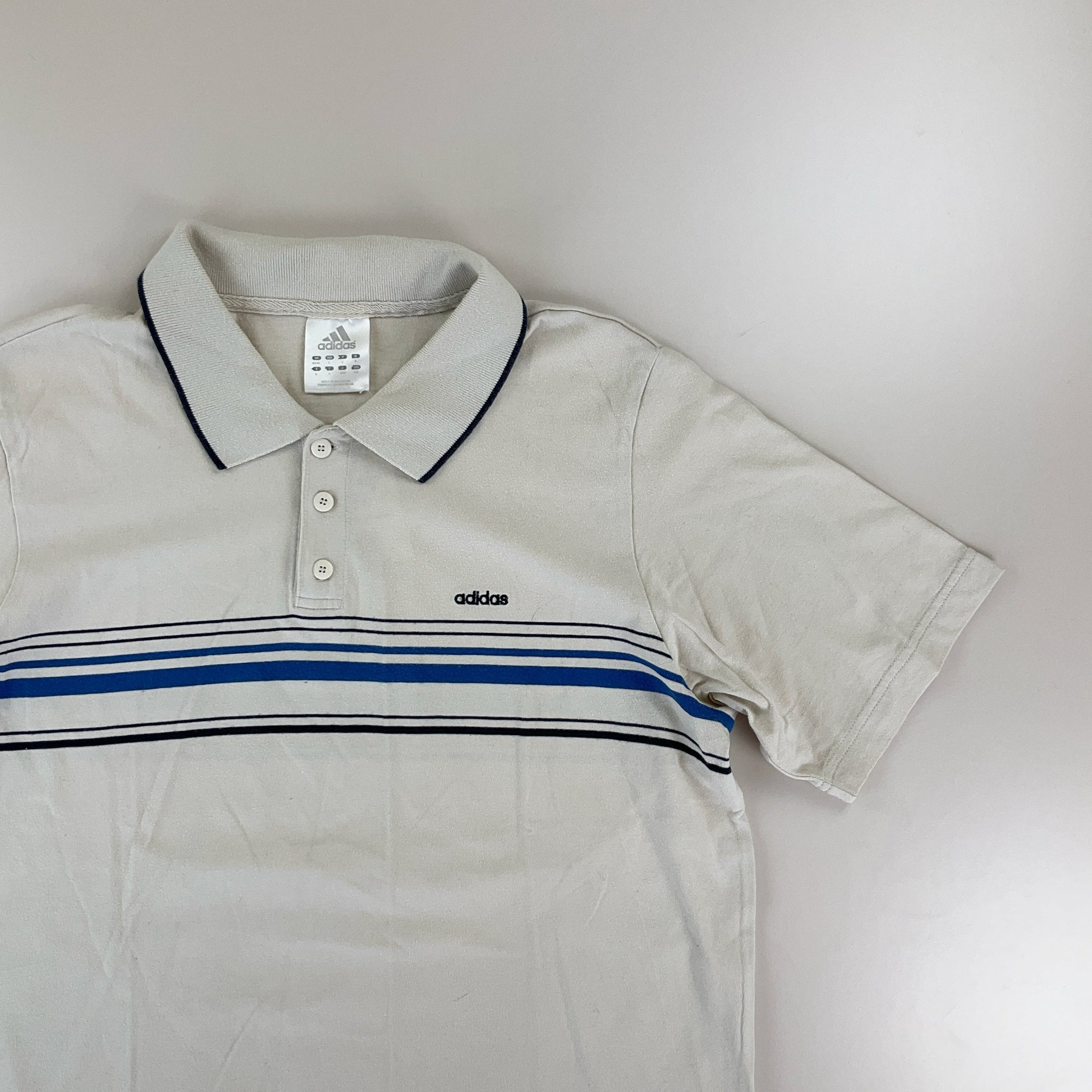 Adidas, Adidas Polo Shirt, Beige, Herren/L