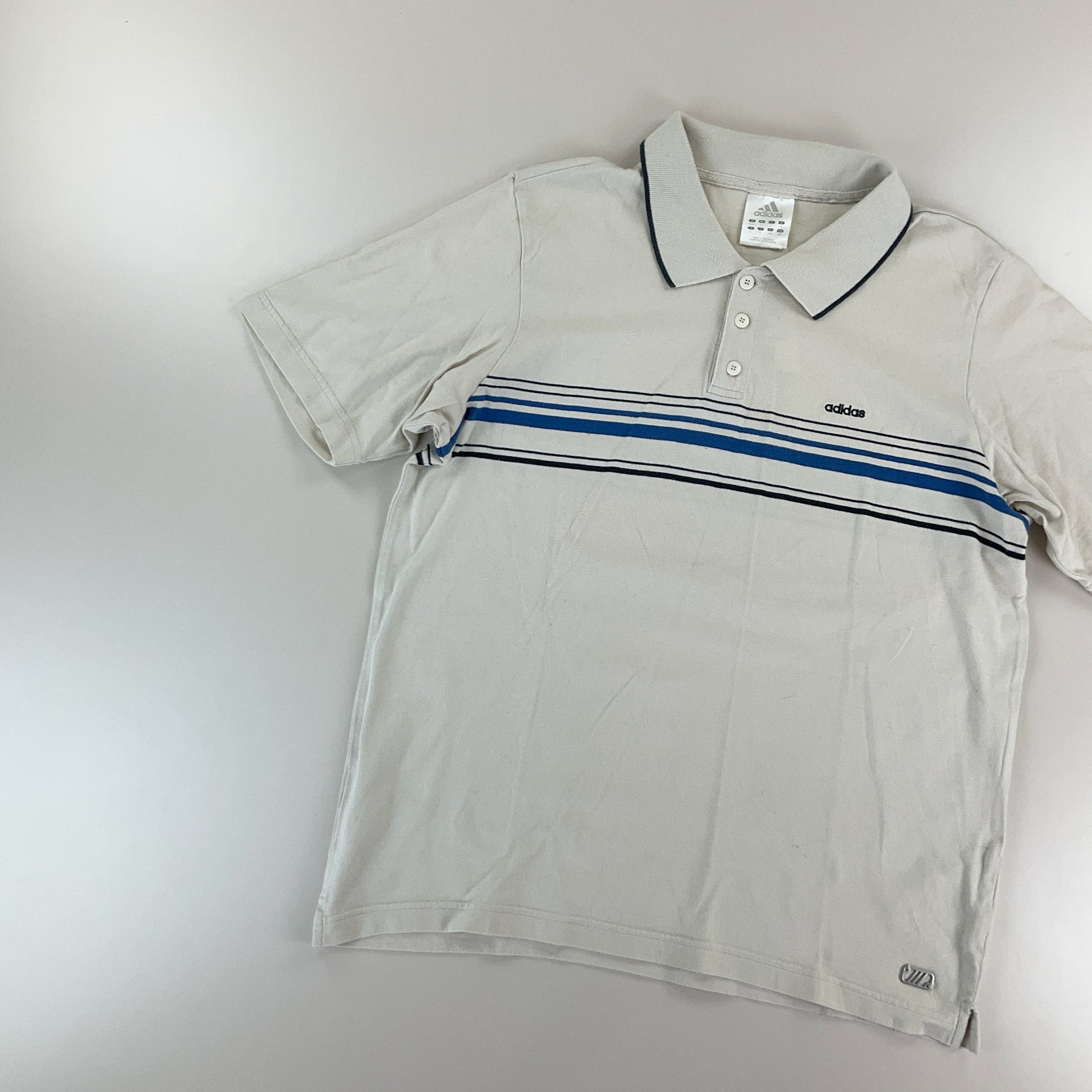Adidas, Adidas Polo Shirt, Beige, Herren/L