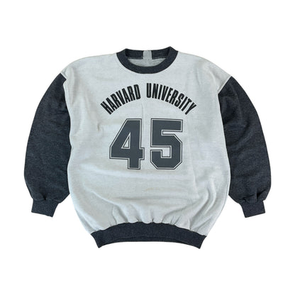 No Name, Harvard University Sweatshirt, Hellgrau/Dunkelgrau, Herren/M