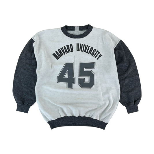 No Name, Harvard University Sweatshirt, Hellgrau/Dunkelgrau, Herren/M