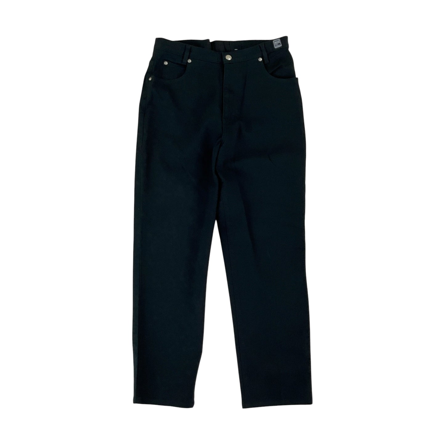 Versace Jeans Couture, Versace Jeans Couture Stoffhose 90s, Schwarz, W32 L34
