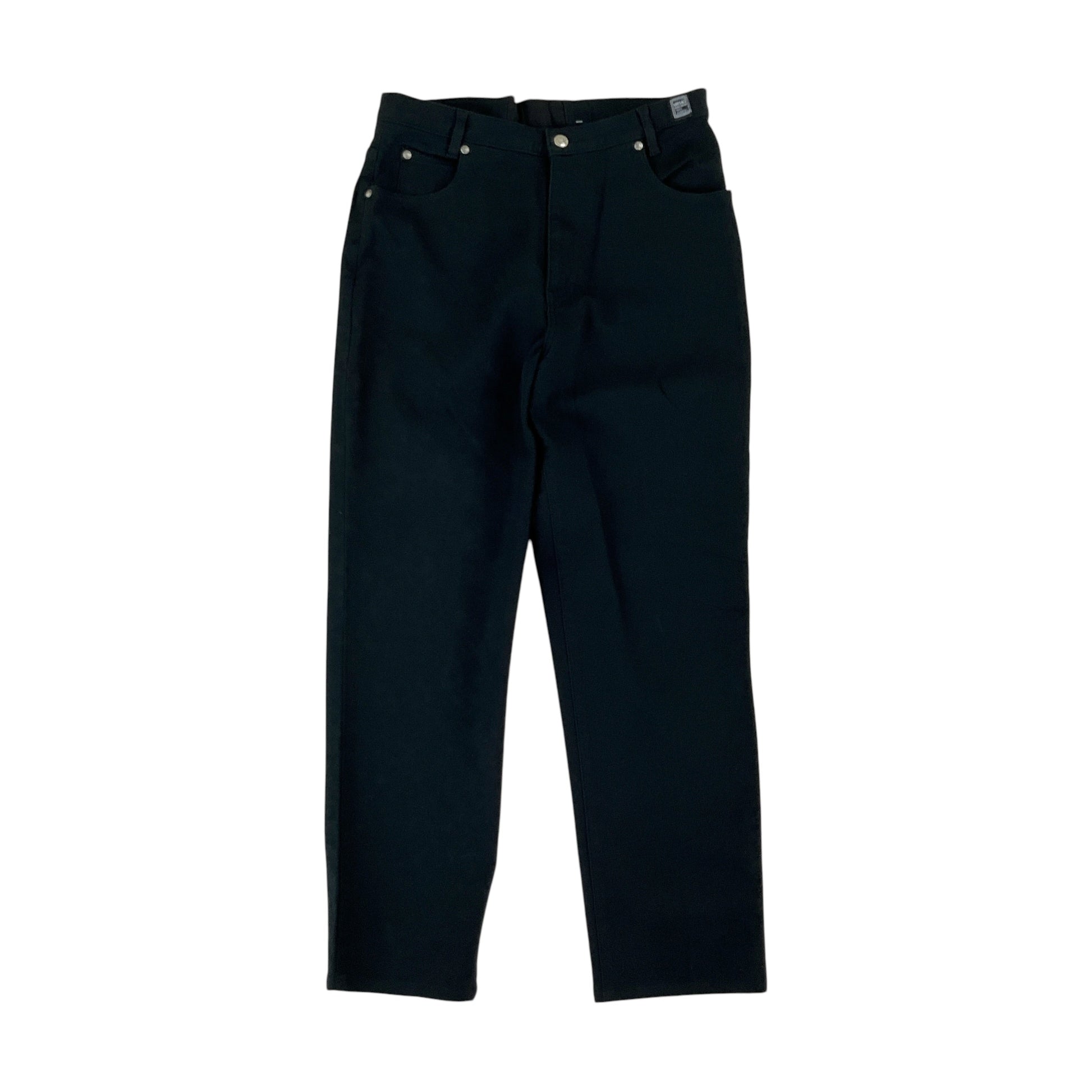 Versace Jeans Couture, Versace Jeans Couture Stoffhose 90s, Schwarz, W32 L34
