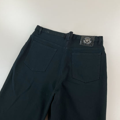 Versace Jeans Couture, Versace Jeans Couture Stoffhose 90s, Schwarz, W32 L34