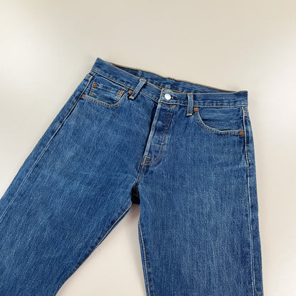 Levi's, Levi's 501 Jeans, Dunkelblau, W30 L30