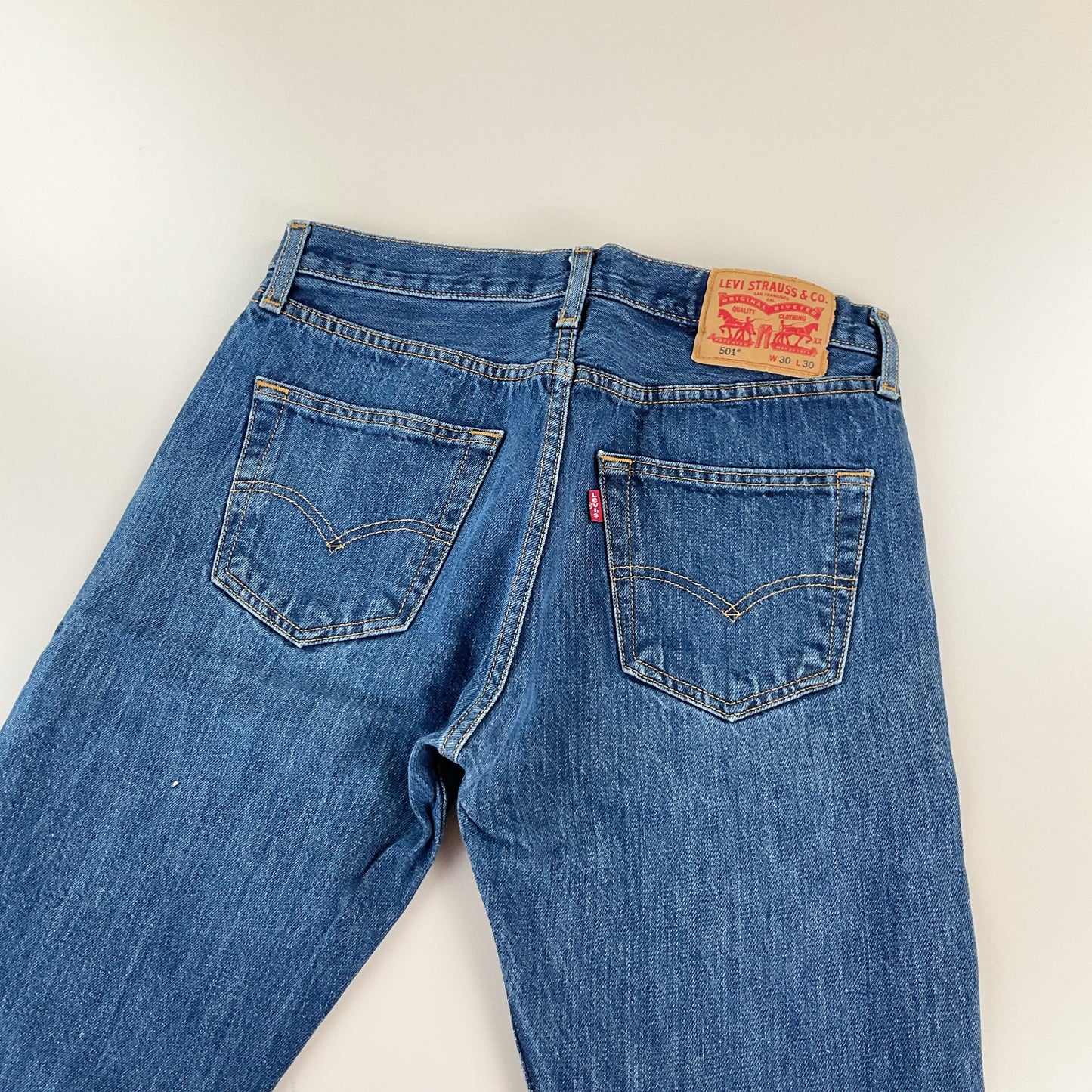 Levi's, Levi's 501 Jeans, Dunkelblau, W30 L30