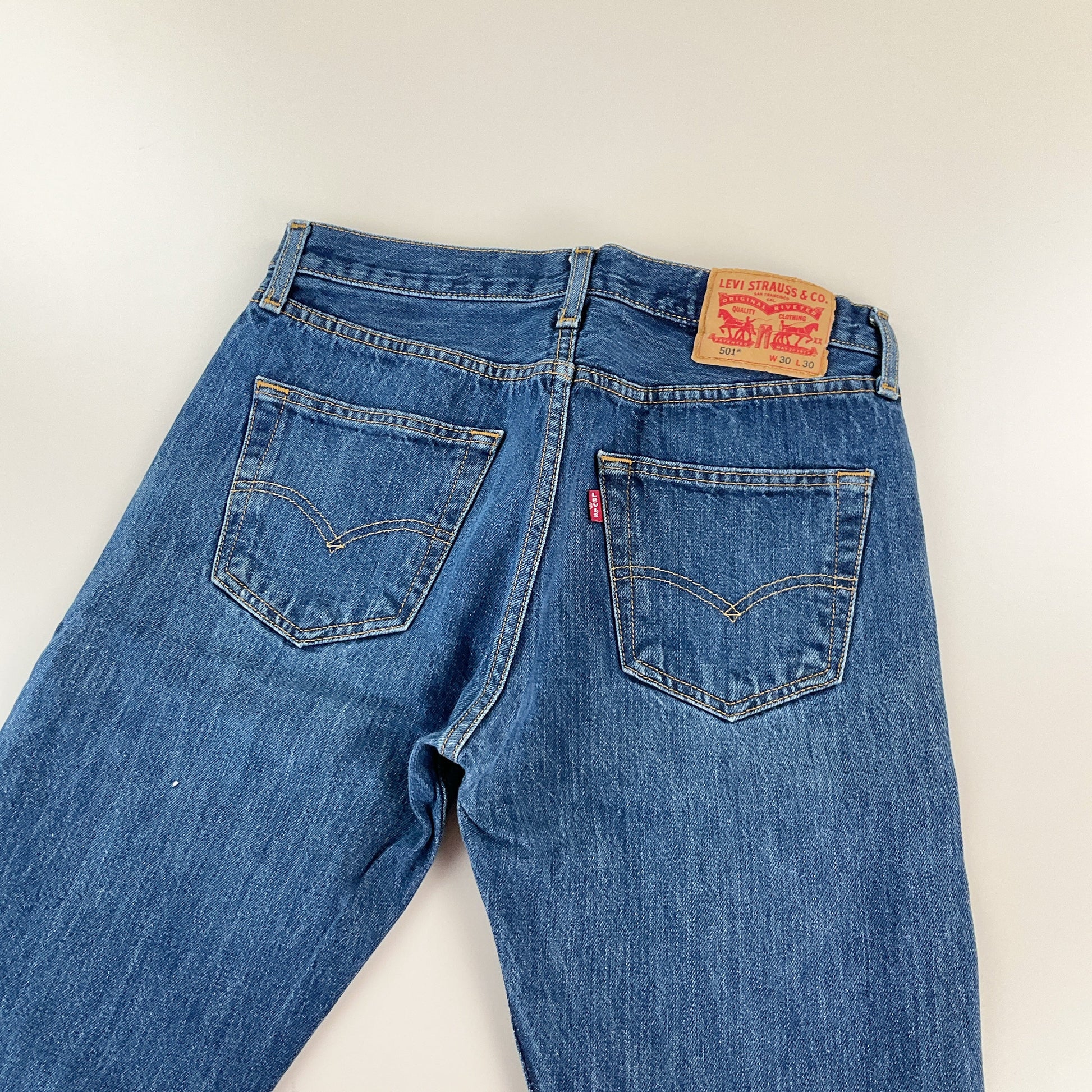 Levi's, Levi's 501 Jeans, Dunkelblau, W30 L30