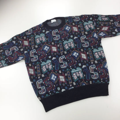 Missoni Neiman Marcus Wool Sweatshirt - XL-olesstore-vintage-secondhand-shop-austria-österreich