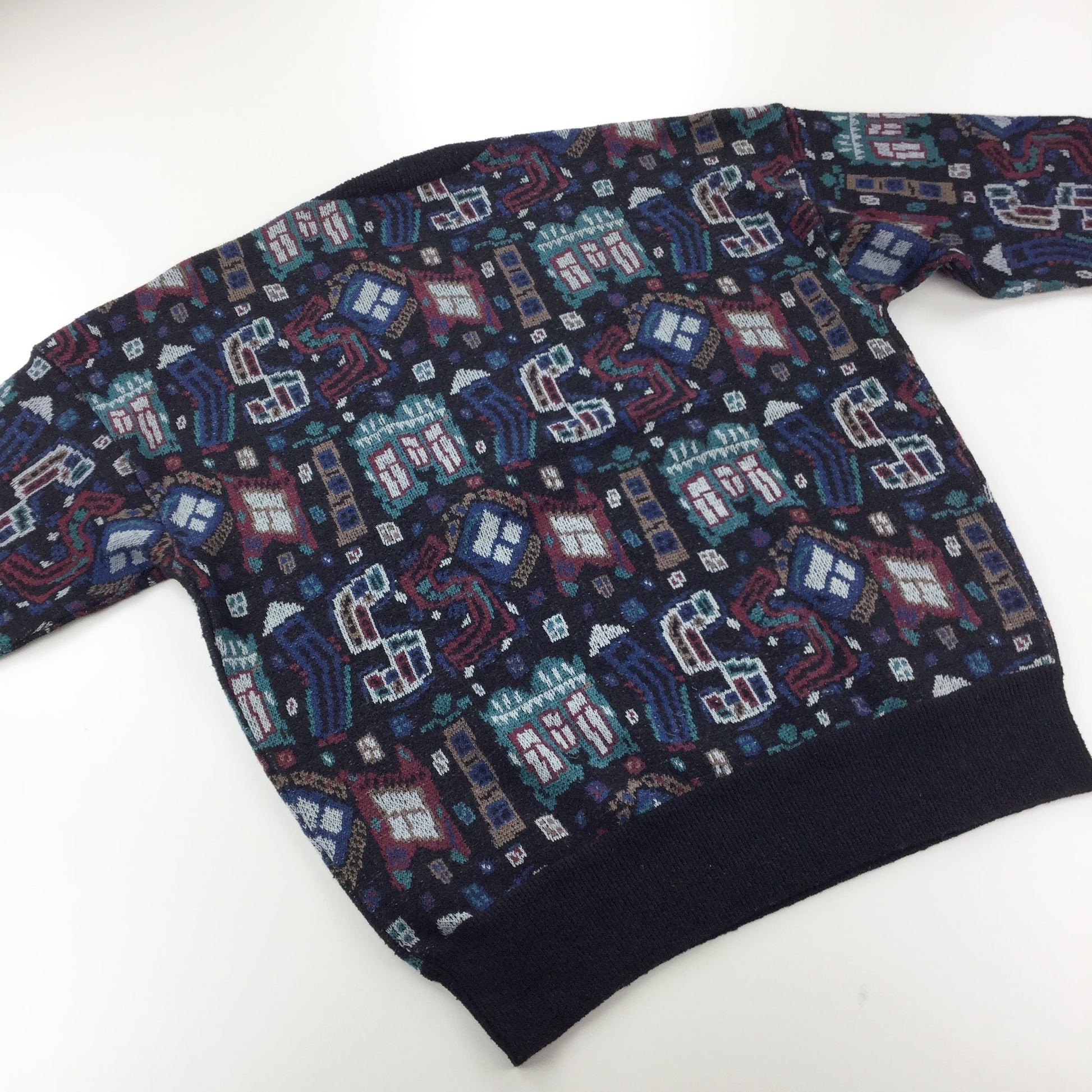 Missoni Neiman Marcus Wool Sweatshirt - XL-olesstore-vintage-secondhand-shop-austria-österreich