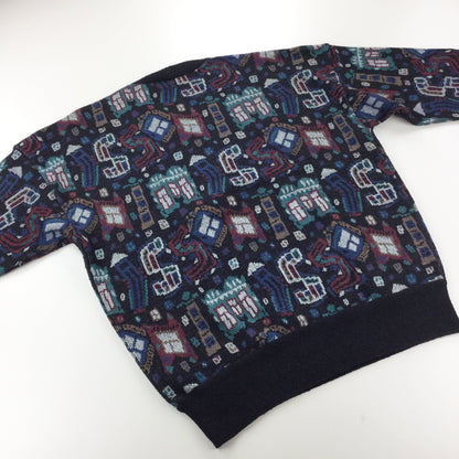 Missoni Neiman Marcus Wool Sweatshirt - XL-olesstore-vintage-secondhand-shop-austria-österreich