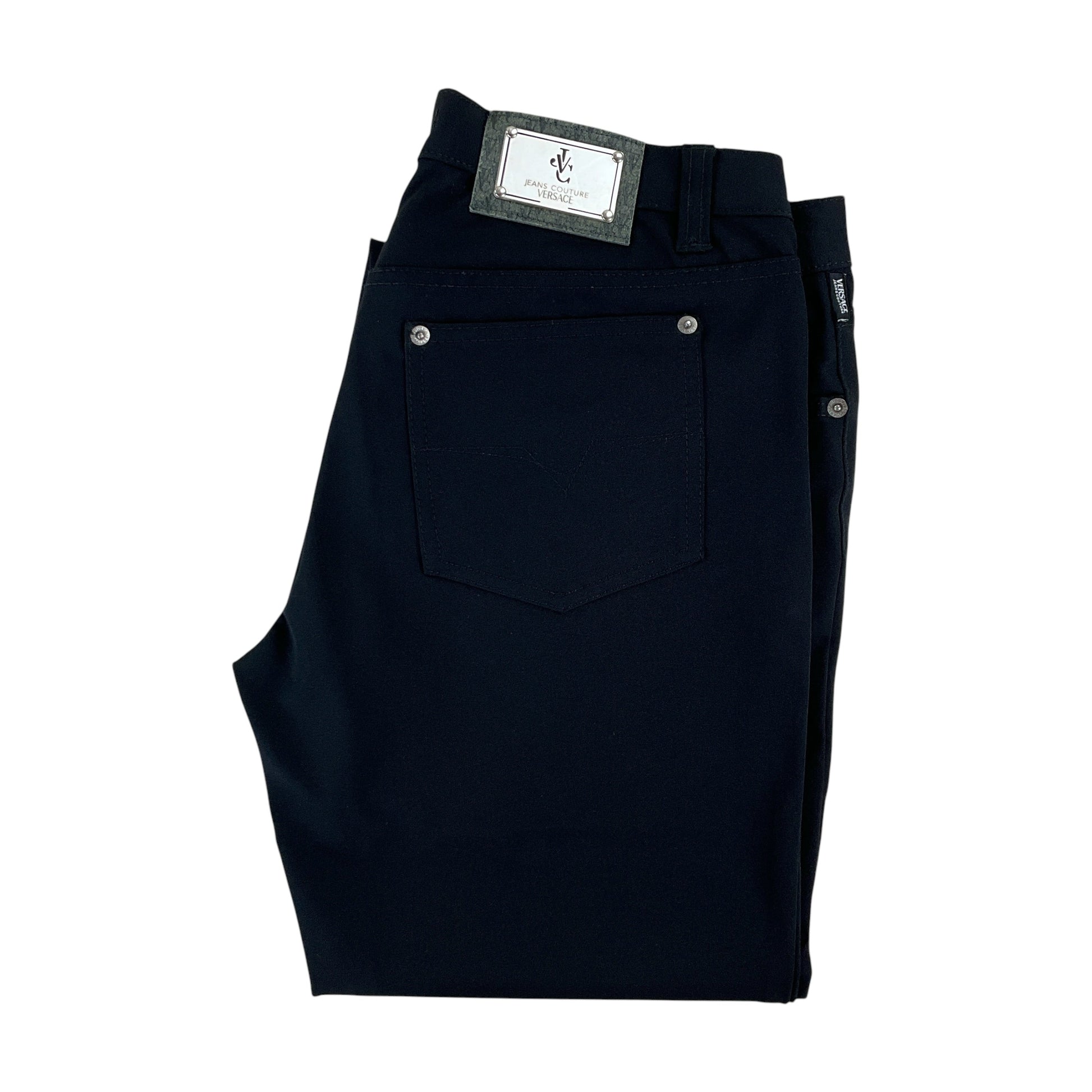 Versace Jeans Couture, Versace Jeans Couture Stoffhose, Schwarz, W32 L34