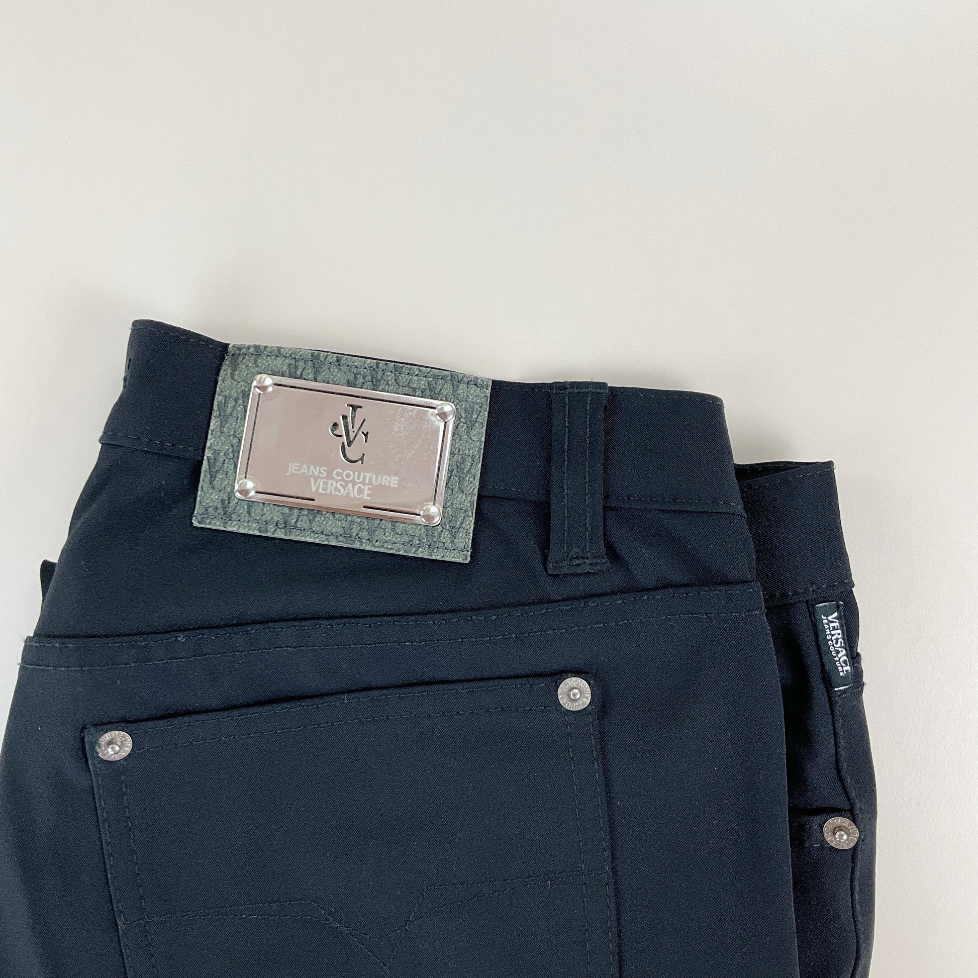 Versace Jeans Couture, Versace Jeans Couture Stoffhose, Schwarz, W32 L34