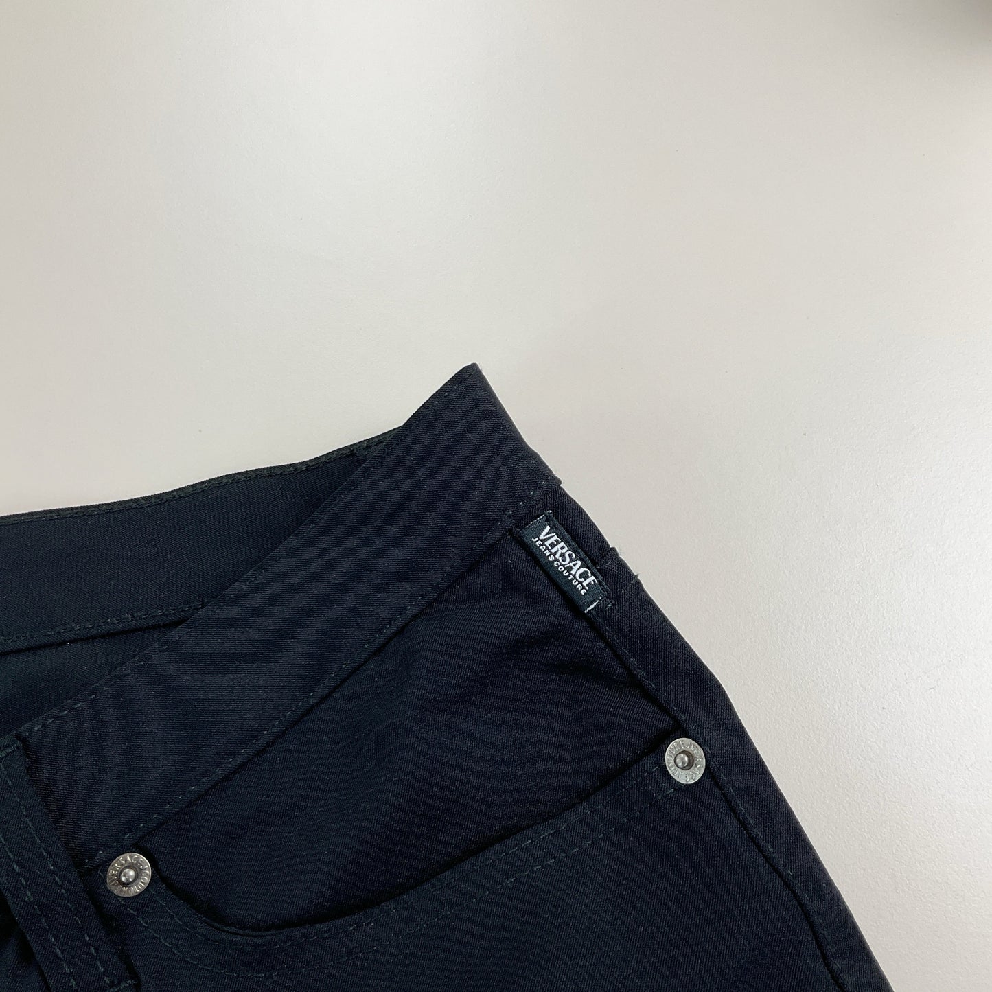 Versace Jeans Couture, Versace Jeans Couture Stoffhose, Schwarz, W32 L34