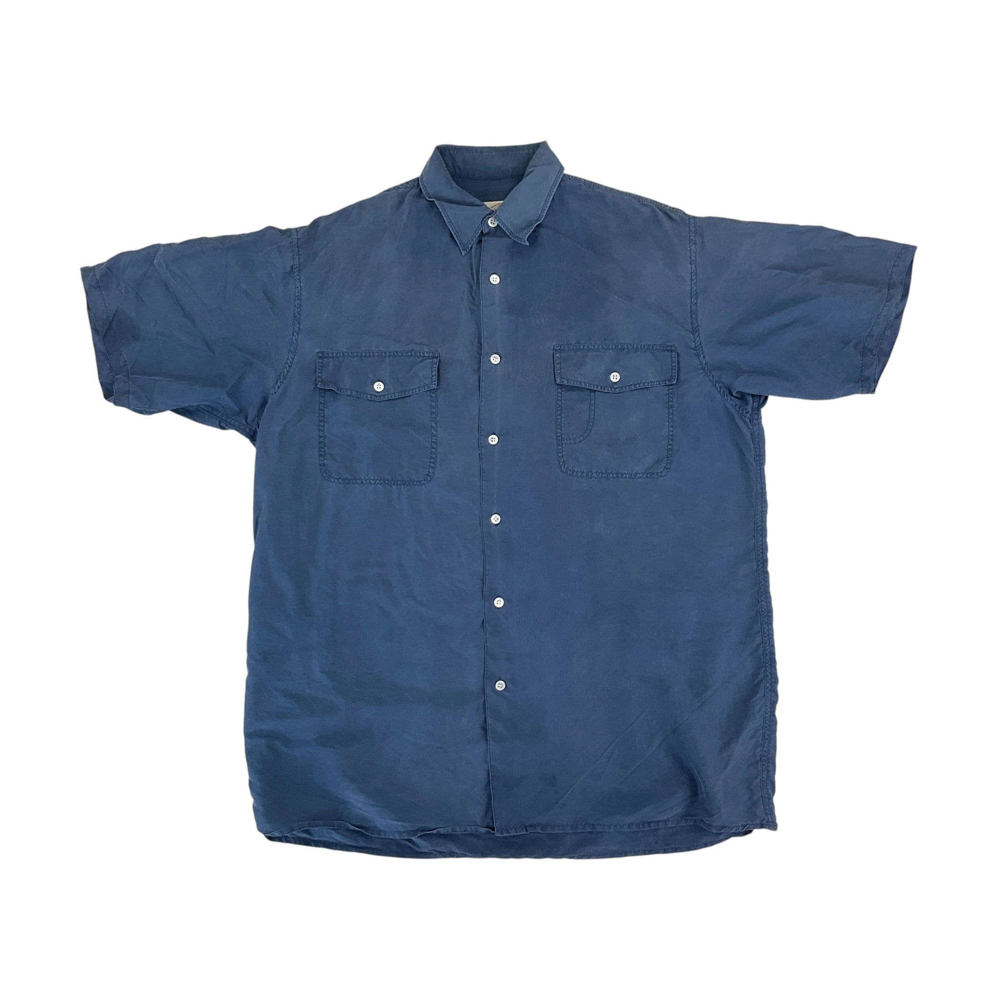 Hugo Boss, Hugo Boss Hemd, Dunkelblau, Herren/XL
