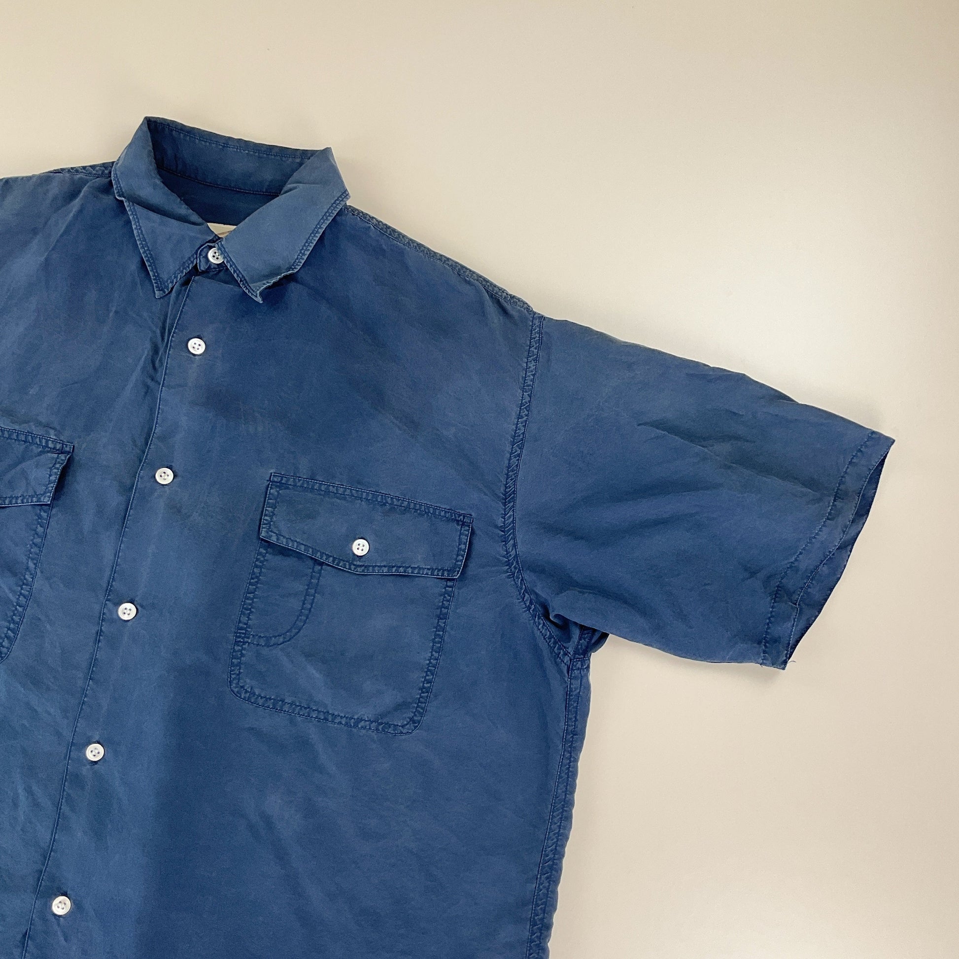 Hugo Boss, Hugo Boss Hemd, Dunkelblau, Herren/XL