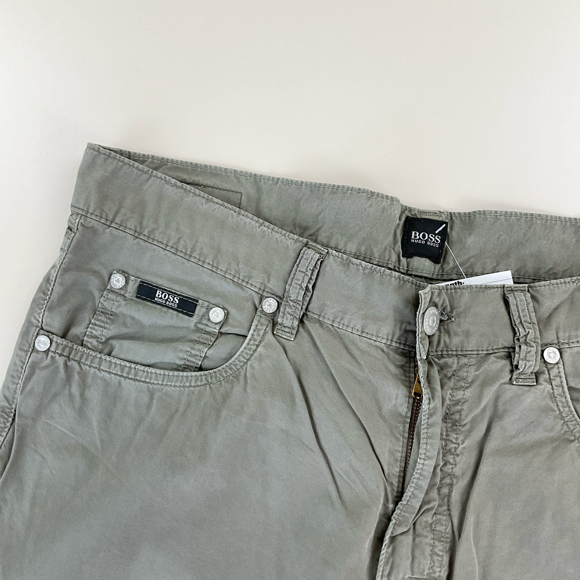 Hugo Boss, Hugo Boss Stoffhose, Grau, W36 L32