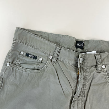 Hugo Boss, Hugo Boss Stoffhose, Grau, W36 L32