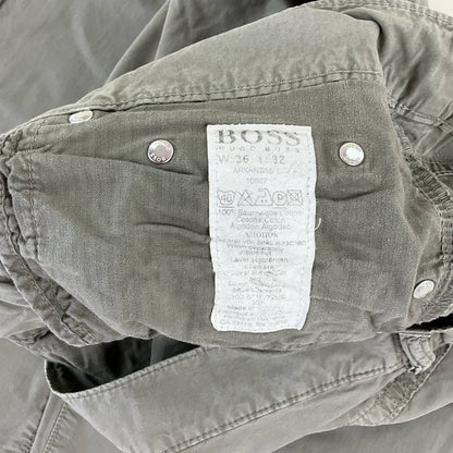 Hugo Boss, Hugo Boss Stoffhose, Grau, W36 L32