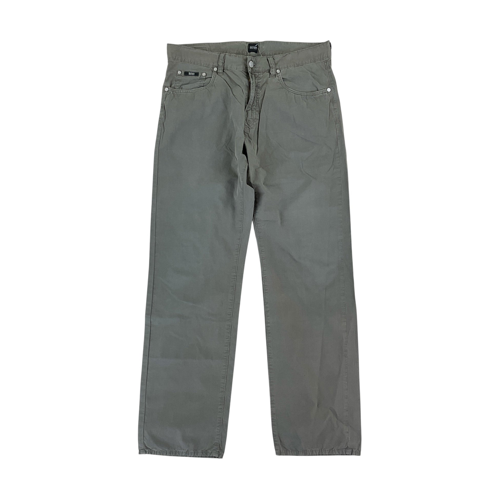 Hugo Boss, Hugo Boss Stoffhose, Grau, W36 L32