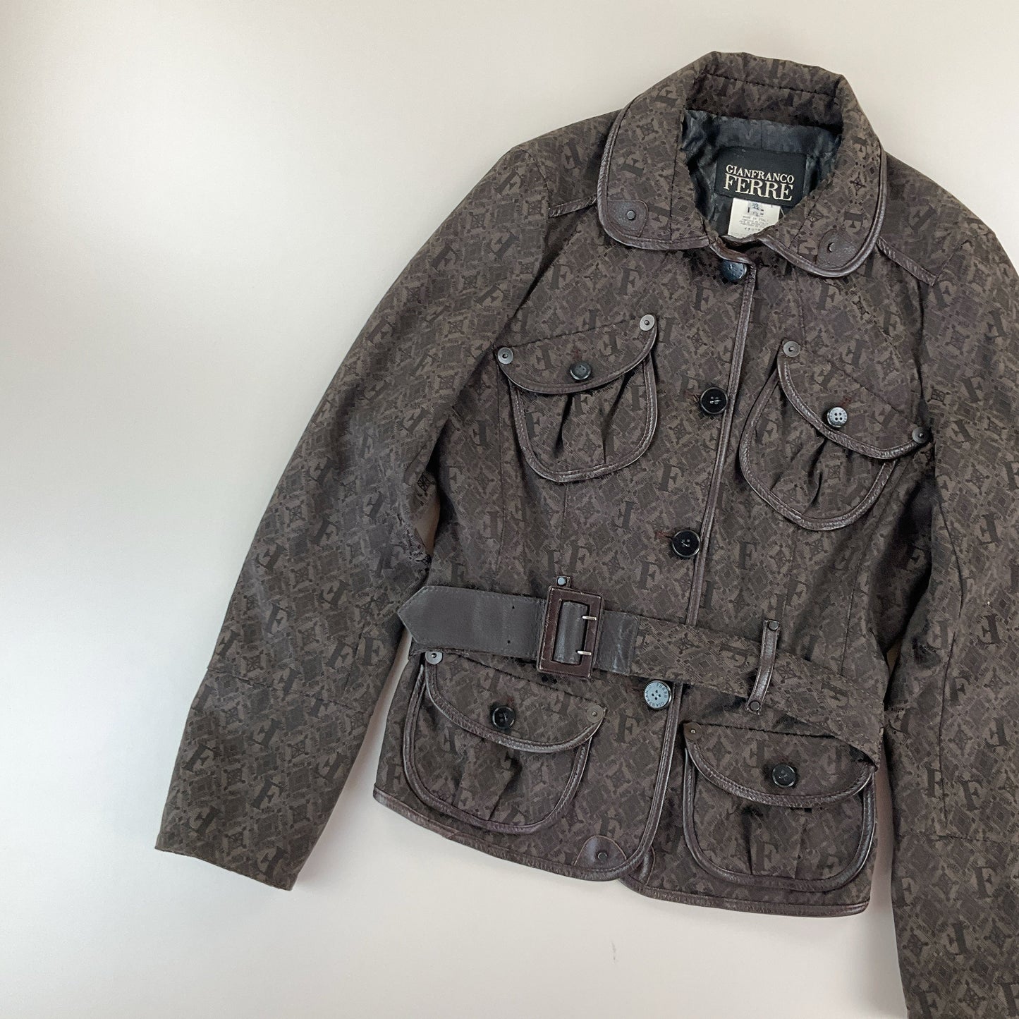 Gianfranco Ferre, Gianfranco Ferre Jacke, Braun, Damen/L