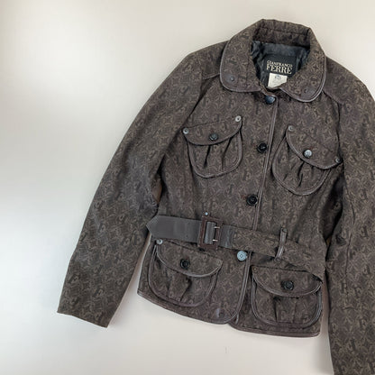 Gianfranco Ferre, Gianfranco Ferre Jacke, Braun, Damen/L