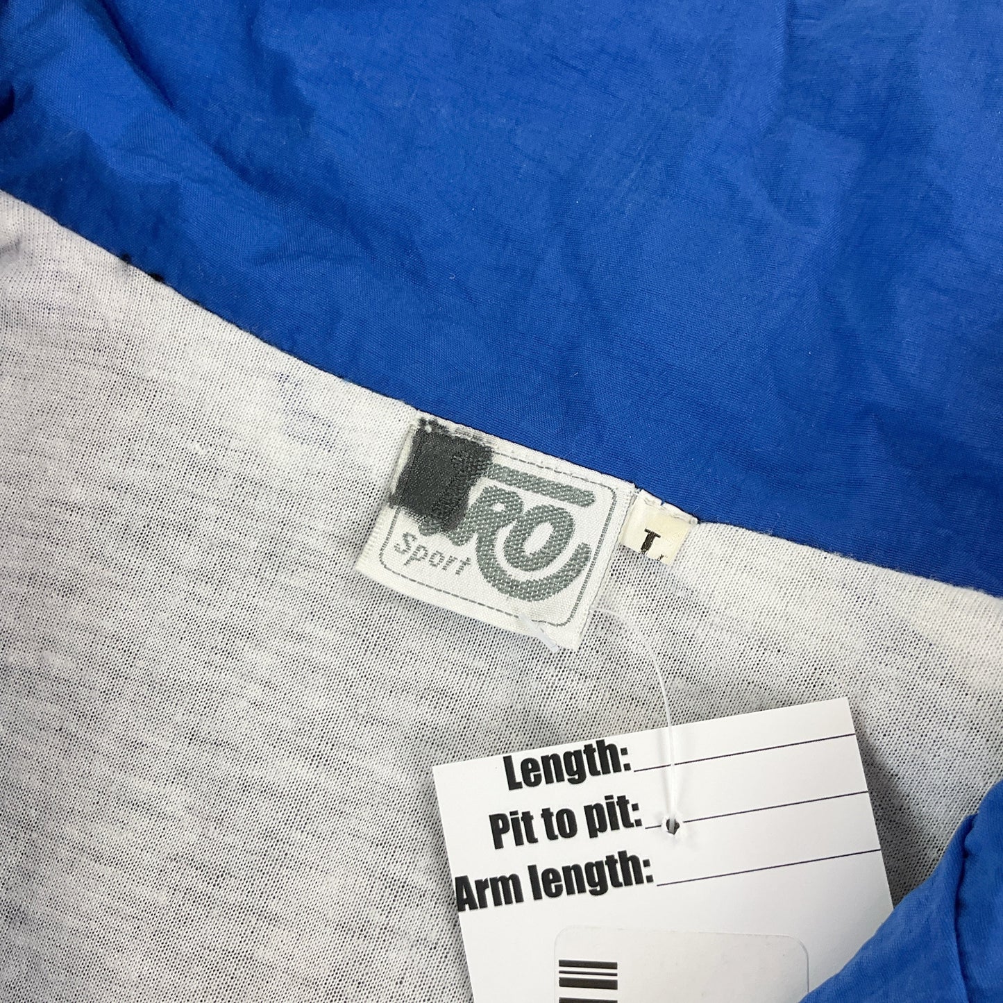 No Name, Retro Trainingsanzug TV Leonding, Schwarz/Blau/Weiß, Herren/L