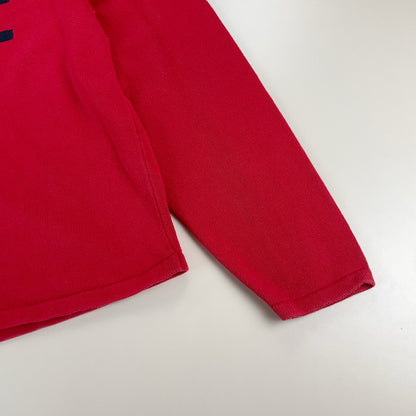 Tommy Hilfiger, Tommy Hilfiger Denim Pullover, Rot, Damen/XL