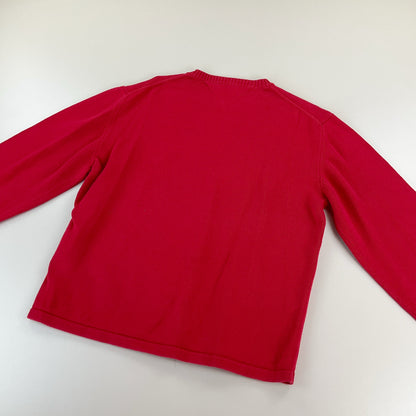 Tommy Hilfiger, Tommy Hilfiger Denim Pullover, Rot, Damen/XL