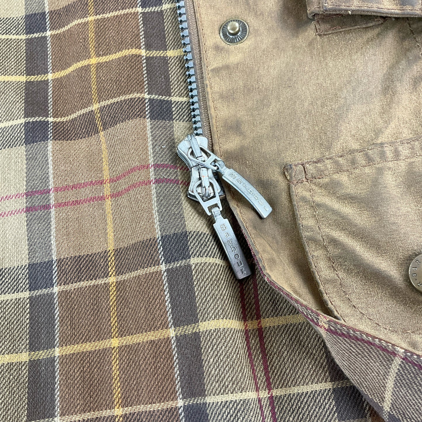 Barbour, Barbour Wachsjacke L1501 Utility Mac, Braun, Damen/M
