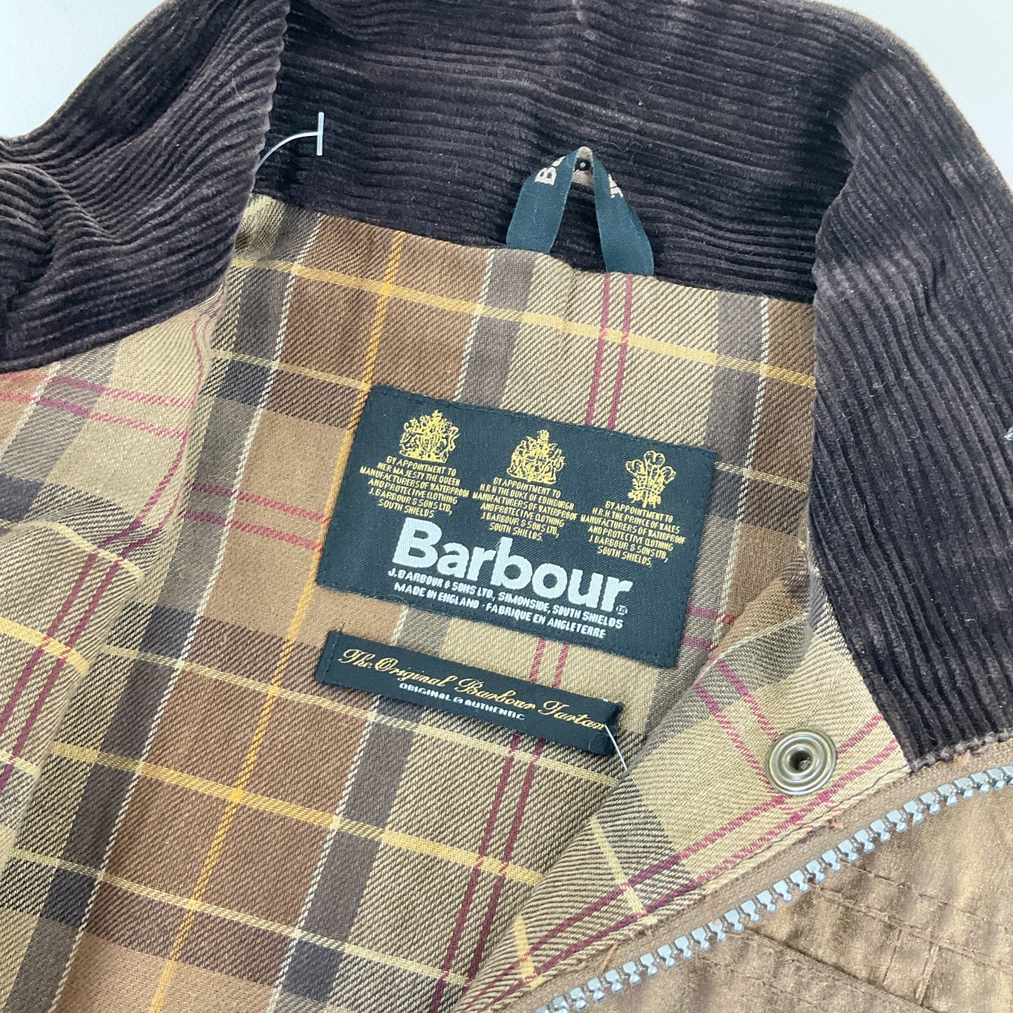Barbour, Barbour Wachsjacke L1501 Utility Mac, Braun, Damen/M