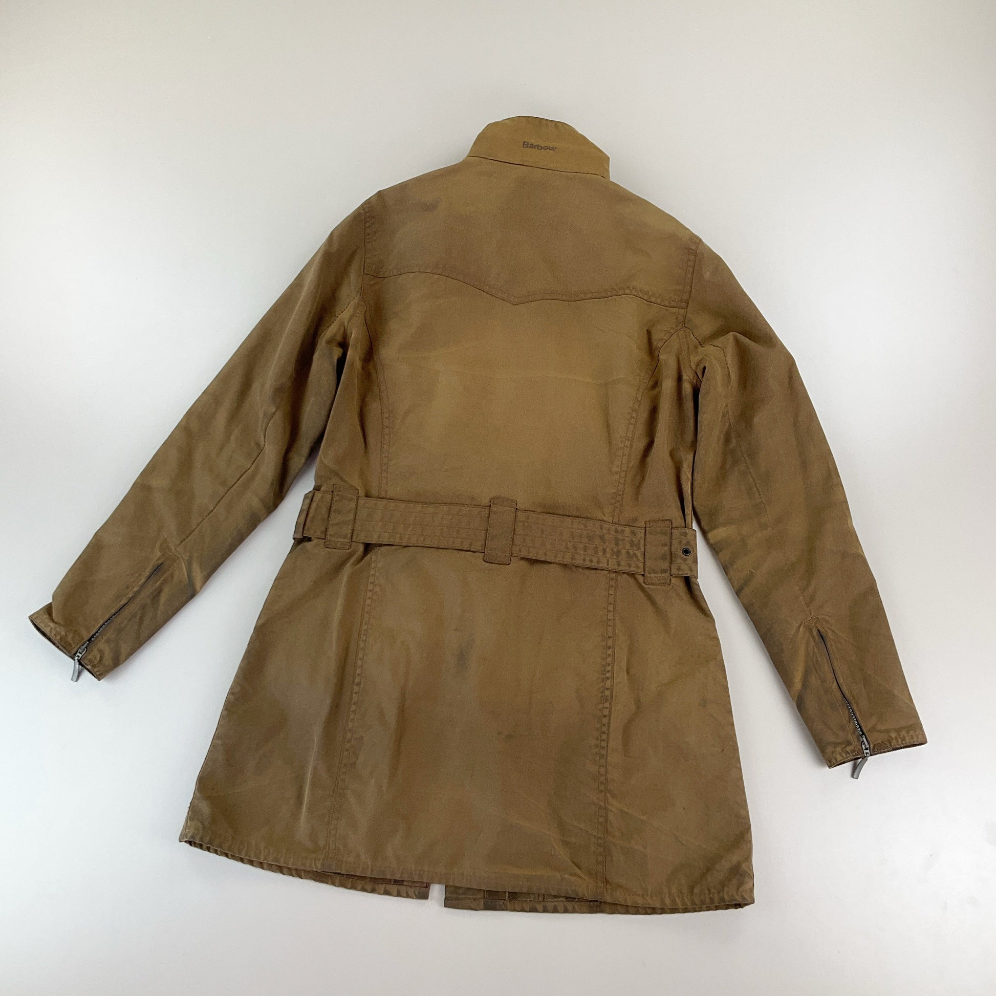 Barbour, Barbour Wachsjacke L1501 Utility Mac, Braun, Damen/M
