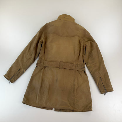 Barbour, Barbour Wachsjacke L1501 Utility Mac, Braun, Damen/M