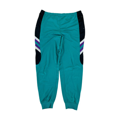 No Name, Retro Trainingsanzug, Schwarz/Grün/Lila, Herren/XL