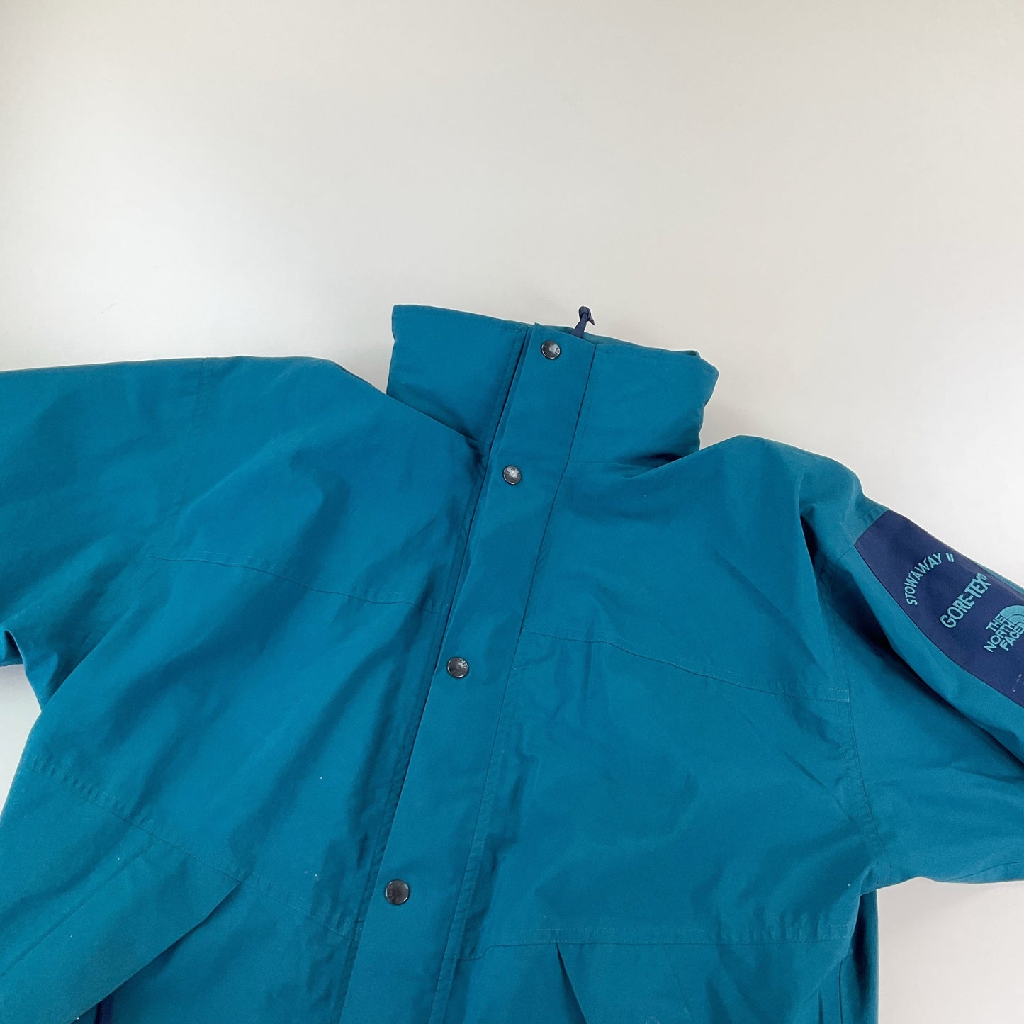 The North Face, The North Face Stowaway 2 Jacke, Grün/Lila, Herren/M