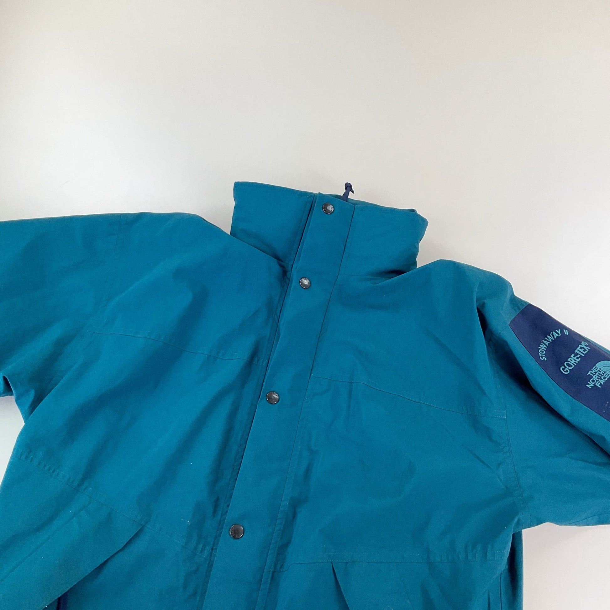 The North Face, The North Face Stowaway 2 Jacke, Grün/Lila, Herren/M