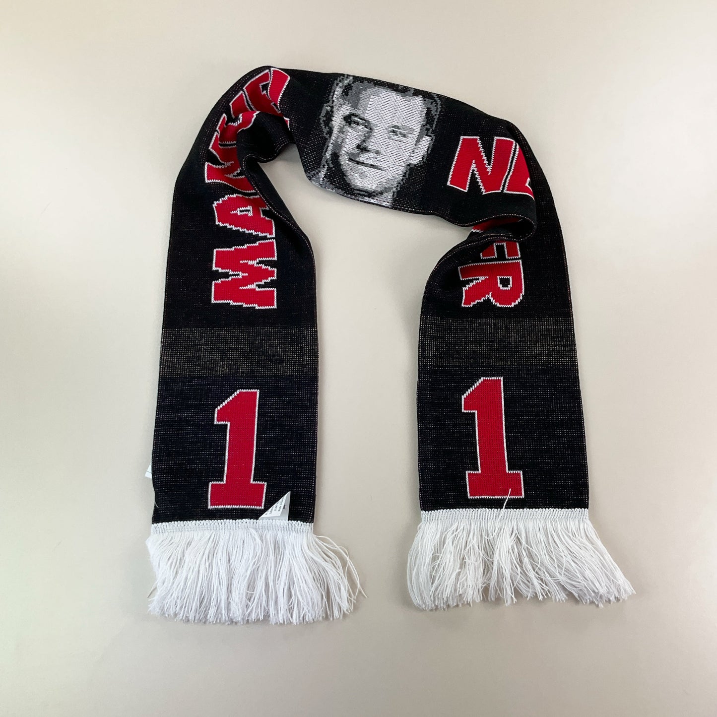 Olesstore, Bayern München Manuel Neuer Fan-Schal, Schwarz-Rot