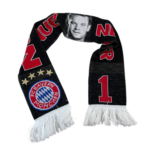 Olesstore, Bayern München Manuel Neuer Fan-Schal, Schwarz-Rot